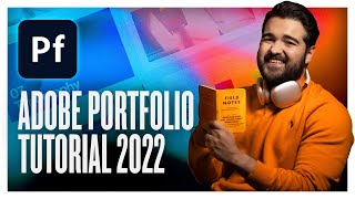 Create A Graphic Design Website Portfolio in 7 minutes  Adobe Portfolio Tutorial 2022 [upl. by Aihsekyw]