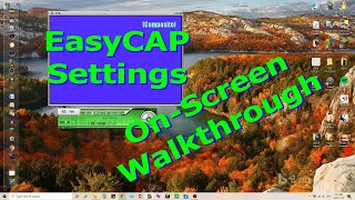 Setup Steps Adjusting And Using Easycap 📹📺▶➡➡📀👌😎 [upl. by Weider]