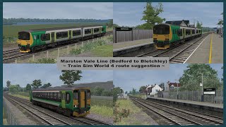 Marston Vale Line  A Route Suggestion for Train Sim World 4 [upl. by Hervey169]