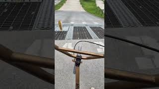 following my 5 year old round bmx track on his revvi 16 [upl. by Ainud]