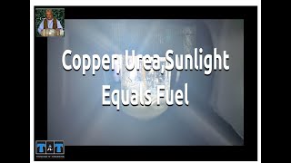 2254 Copper Urea And Sunlight Equals Fuel  A New Way [upl. by Asel]