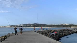 Espigón del Puerto de Guardamar del Segura Alicante [upl. by Olifoet723]