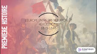 PREMIERE  LEurope entre restauration et révolutions 18141848 [upl. by Lomax385]