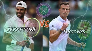 Berrettini vs Fucsovics  Wimbledon 2024 [upl. by Ainet434]