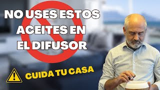 Difusores de aromas Precauciones ❌ 20 aceites esenciales que no debes usar en el difusor [upl. by Leviralc]