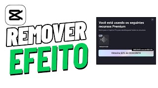 Como Remover o Efeito Reduzir Ruído No CapCut No Celular [upl. by Drhcir]