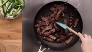 Campbells Kitchen  Easy Pepper Steak [upl. by Lleuqram]