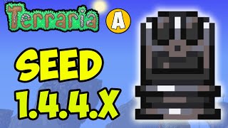 Terraria how to get CHEST STATUE FAST NEW SEED for 1449 2024 [upl. by Alitta]