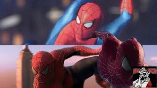 Spider Man No Way Home Tom’s ￼Ending Swing But With Andrew And Tobey Scene [upl. by Cos]