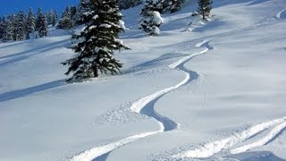 Freeride Powder Ski Compilation Part 1 [upl. by Nylarahs351]