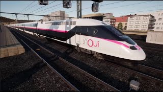 Ma nouvelle livrée TGV M INOUI sur le TGV duplex [upl. by Estrellita]