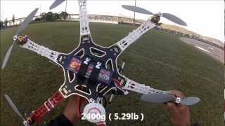 DJI F550 Hexacopter NAZA IOC amp GPS magnetic declination setup part 4 [upl. by Lenssen]