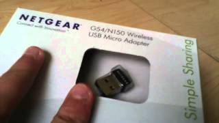 Netgear Wireless USB Micro Adapter [upl. by Cardwell290]