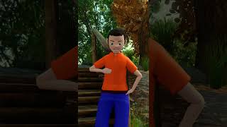 এলিয়েন ভূত  Episode 03  Funny Cartoon  The Animo Fun  blender3danimation comedycartoon 3d [upl. by Melena699]