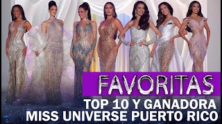 FAVORITAS MISS UNIVERSE PUERTO RICO 2024 [upl. by Artek]