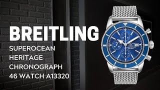 Breitling SuperOcean Heritage Chronograph 46 Watch A13320  SwissWatchExpo [upl. by Enyale]