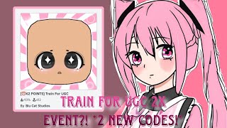 ⚔️Train for UGC 2X event  2 new codes [upl. by Anierdna]