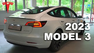 2023 Tesla Model 3 Review With All New Updates [upl. by Riordan850]