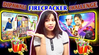 Dipawali Firecracker Challenge  MRINDIANHACKER  Jaki Reacts diwali reaction [upl. by Eeliak]