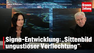 SignaEntwicklung drastisch „Sittenbild ungustiöser Verflechtung“  kronetv DAS DUELL [upl. by Naam]