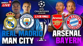 🔴REAL MADRID  MAN CITY 33  ARSENAL  BAYERN 22  LIGUE DES CHAMPIONS  CHAMPIONS LEAGUE 14 LDC [upl. by Norrehs]