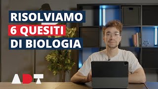 Esercitazioni TOLC 6 quiz di biologia per il test medicina [upl. by Singer601]