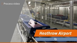 The World Of Vanderlande Heathrow Airport T5  Process video [upl. by Bhatt]