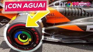 GUERRA Red Bull acusa a McLaren de meter agua en los neumáticos para refrigerarlos  SoyMotorcom [upl. by Siroval]