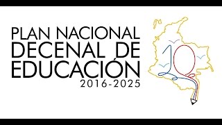 Lanzamiento Plan Nacional Decenal de Educación 20162025 [upl. by Dolhenty]