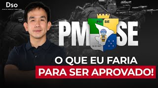 Concurso da Polícia Militar de Sergipe PM SE O que eu faria para ser aprovado [upl. by Thibaud160]