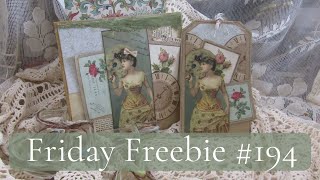 Friday Freebie 194 [upl. by Anitrebla]