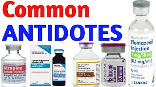 Drug Antidotes Antidotes Pharmacology Medications Pharmacology Nursing NCLEX USMLE [upl. by Oine116]