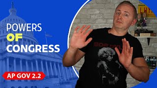 AP Gov 221  Structures Powers amp Functions of Congress  NEW [upl. by Bergren404]