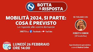 Mobilità docenti 202425 le risposte alle vostre domande 30 minuti di BottaampRisposta [upl. by Zerep]