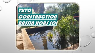 COMMENT CONSTRUIRE UN BASSIN HORS SOL EN 5 ÉTAPES  TUTO BASSIN HORS SOL [upl. by Khan911]