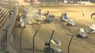 Fatal Car Crash 2013  141 Speedway  IRA Sprint [upl. by Jehias]