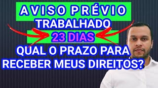 Quantos dias a empresa tem para pagar meus direitos minha rescisão [upl. by Isdnyl]