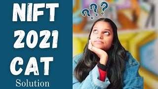 LETS SOLVE NIFT PREVIOUS YEARS 2021 QUESTION PAPER FOR NIFT ENTRANCE EXAM PREPARATION niftexam [upl. by Airdnaid]