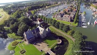 Medemblik from above  by Yachtfernsehencom [upl. by Lotsyrc]