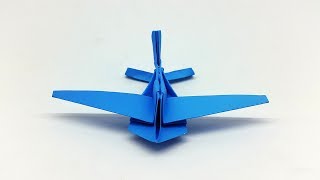 Paper Airplane How to Make  Origami Plane Making Instruction [upl. by Komsa654]