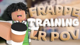 Frappe Training LR POV  Roblox [upl. by Torrie]