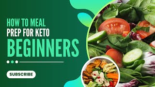 How to Meal Prep for Keto  Easy Keto Meal Prep for Beginners [upl. by Acissaj821]