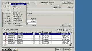 Account Payable Module for Sage MAS 500 Demo [upl. by Lian]