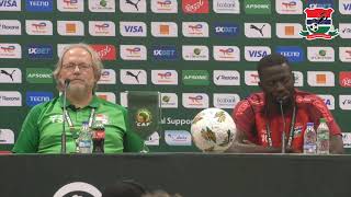 Gambia Vs Guinea Pre Match Press Conference [upl. by Besnard]