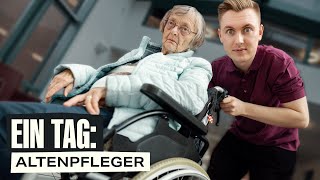 1 Tag als Altenpfleger  So hart ist es wirklich [upl. by Konopka]