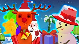 cascabeles rimas infantiles  Canciones Infantiles  Jingle Bells  Jelly Bears Español [upl. by Mendive]