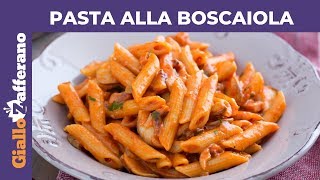 PASTA ALLA BOSCAIOLA RICETTA ORIGINALE [upl. by Lorusso]