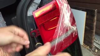 How to change the backlight of a VW Touran 2012 [upl. by Belle29]