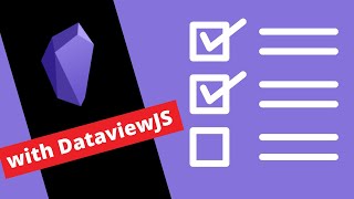 Obsidian task management with Dataviewjs Templates Daily Notes [upl. by Norreht]