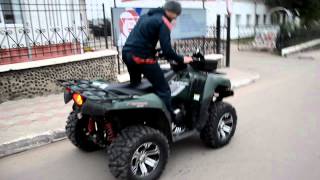 Kawasaki Brute Force 750 acceleration выхлоп кавасаки [upl. by Nonrev154]